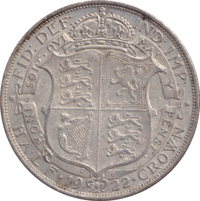1922 HALFCROWN ( VF ) - HALFCROWN - Cambridgeshire Coins