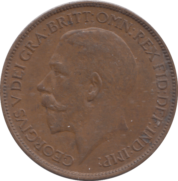 1922 HALFPENNY ( AUNC ) - HALFPENNY - Cambridgeshire Coins