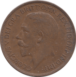 1922 HALFPENNY ( AUNC ) - HALFPENNY - Cambridgeshire Coins