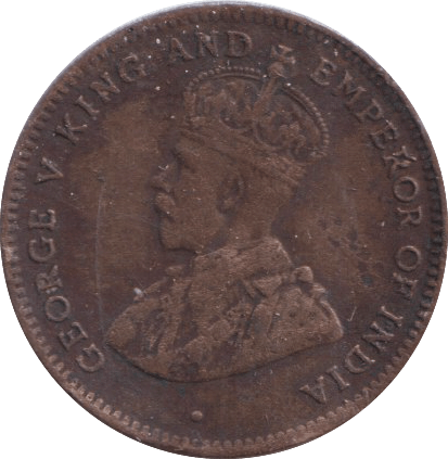 1922 ONE CENT MAURITIUS - WORLD COINS - Cambridgeshire Coins