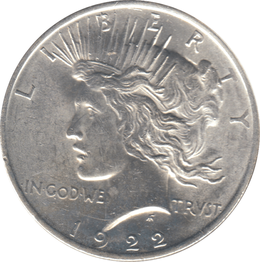 1922 ONE DOLLAR USA - WORLD COINS - Cambridgeshire Coins