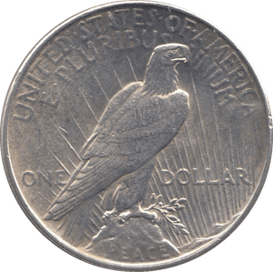 1922 PEACE DOLLAR USA PHILADELPHIA MINT - SILVER WORLD COINS - Cambridgeshire Coins