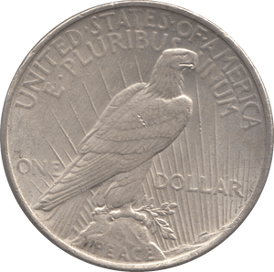 1922 PEACE DOLLAR USA PHILADELPHIA MINT - SILVER WORLD COINS - Cambridgeshire Coins