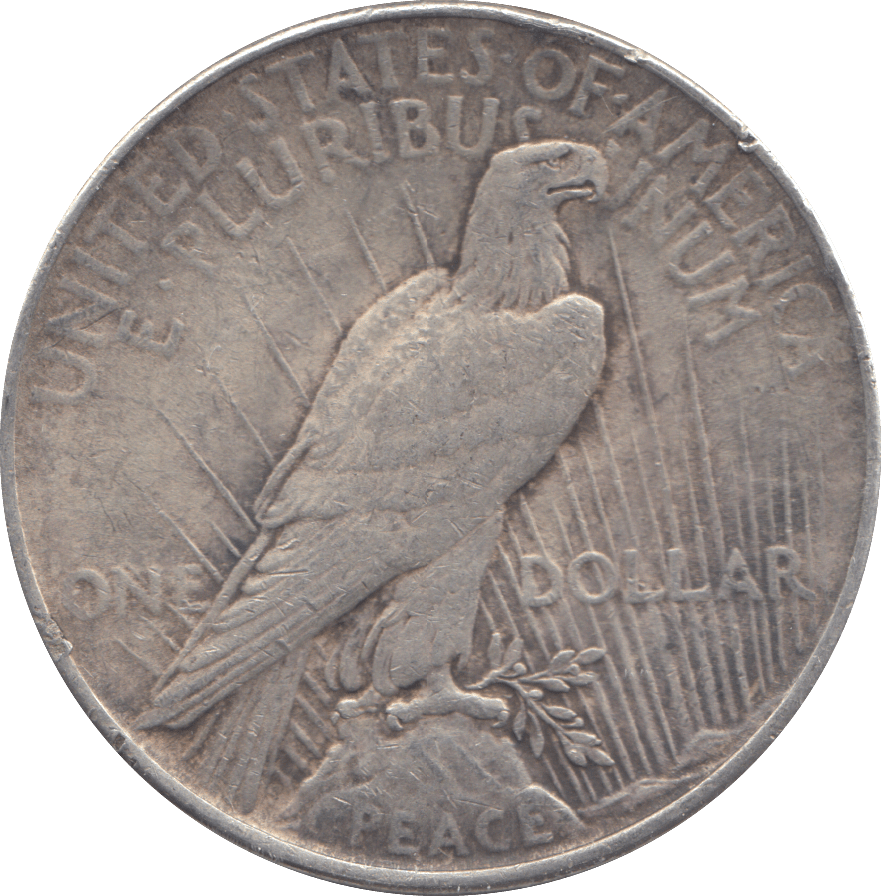 1922 PEACE DOLLAR USA - WORLD COINS - Cambridgeshire Coins
