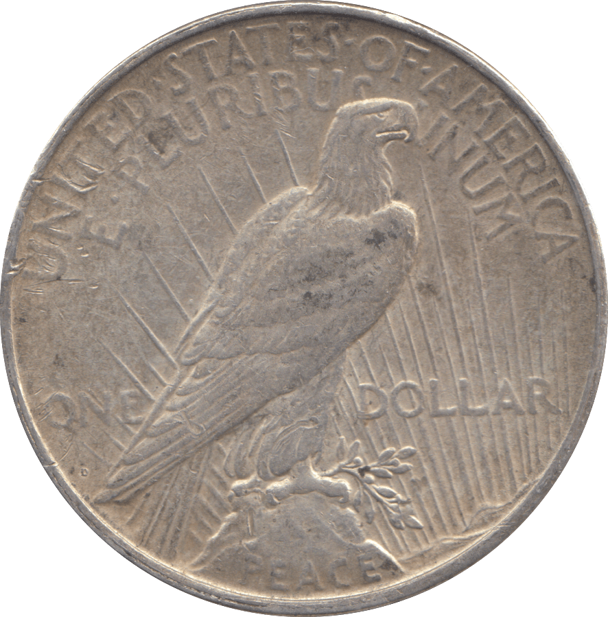 1922 PEACE DOLLAR USA - WORLD COINS - Cambridgeshire Coins
