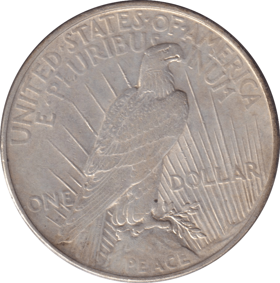 1922 PEACE DOLLAR USA - WORLD COINS - Cambridgeshire Coins