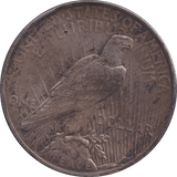 1922 PEACE DOLLAR USA - WORLD COINS - Cambridgeshire Coins