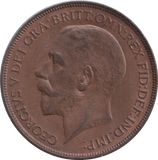 1922 PENNY ( AUNC ) 2 - PENNY - Cambridgeshire Coins