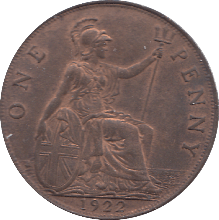 1922 PENNY ( BU ) - PENNY - Cambridgeshire Coins