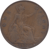 1922 PENNY ( FINE ) - PENNY - Cambridgeshire Coins