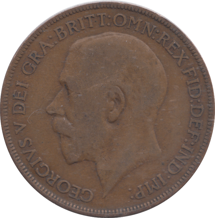 1922 PENNY ( FINE ) - PENNY - Cambridgeshire Coins