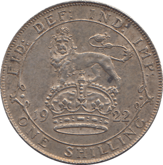 1922 SHILLING ( AUNC ) - SHILLING - Cambridgeshire Coins