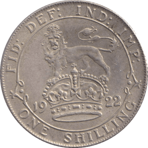 1922 SHILLING ( EF ) - SHILLING - Cambridgeshire Coins