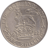 1922 SHILLING ( EF ) - SHILLING - Cambridgeshire Coins