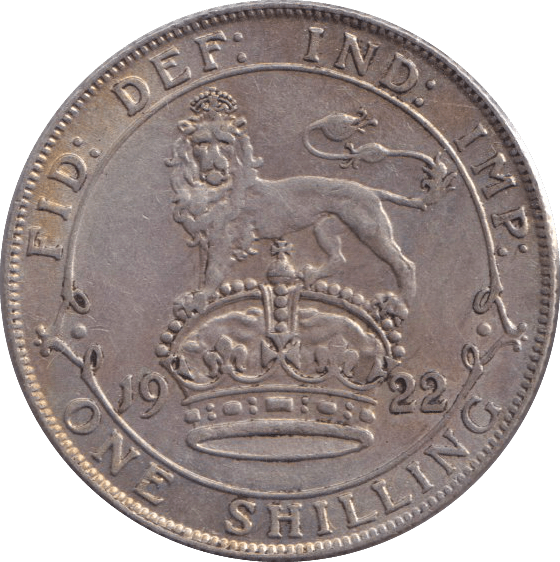 1922 SHILLING ( GVF ) - SHILLING - Cambridgeshire Coins
