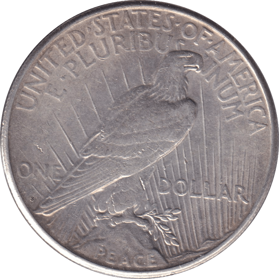 1922 SILVER DOLLAR SAN FRANCISCO - WORLD COINS - Cambridgeshire Coins