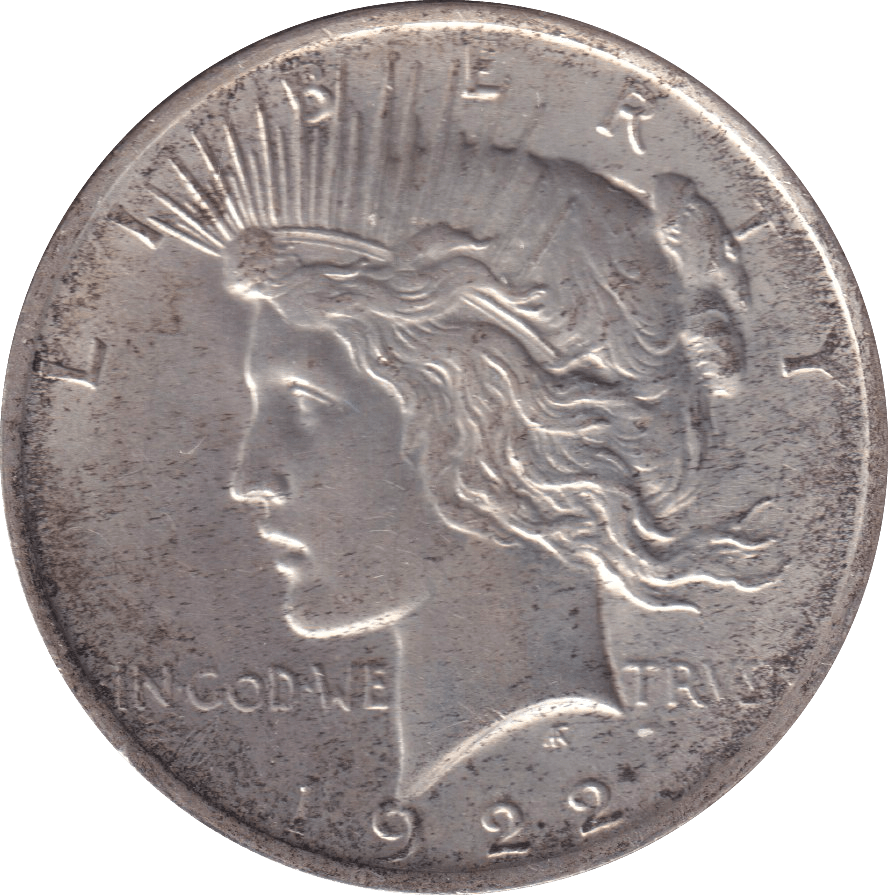 1922 SILVER DOLLAR USA - SILVER WORLD COINS - Cambridgeshire Coins