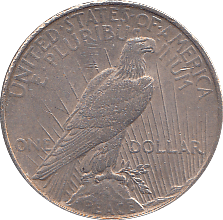 1922 SILVER DOLLAR USA - SILVER WORLD COINS - Cambridgeshire Coins