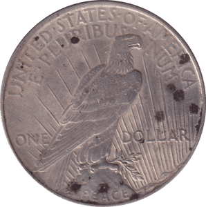 1922 SILVER DOLLAR USA - SILVER WORLD COINS - Cambridgeshire Coins