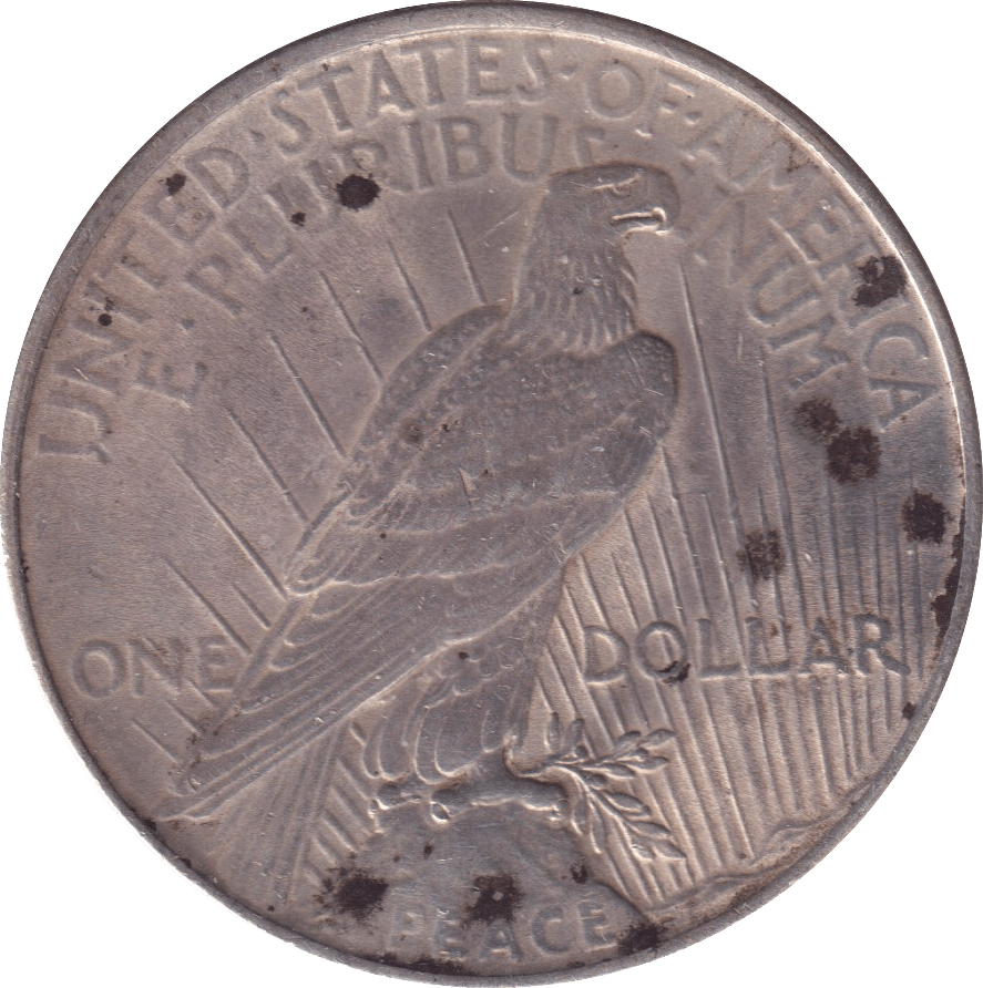 1922 SILVER DOLLAR USA - SILVER WORLD COINS - Cambridgeshire Coins