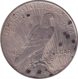 1922 SILVER DOLLAR USA - SILVER WORLD COINS - Cambridgeshire Coins