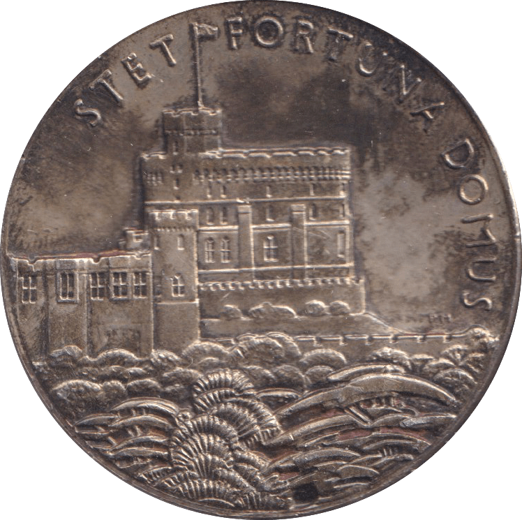 1922 SILVER GEORGE V JUBILEE MEDALLION - SILVER WORLD COINS - Cambridgeshire Coins
