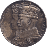 1922 SILVER GEORGE V JUBILEE MEDALLION - SILVER WORLD COINS - Cambridgeshire Coins