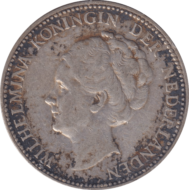 1922 SILVER GULDEN NETHERLANDS - SILVER WORLD COINS - Cambridgeshire Coins