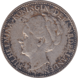 1922 SILVER GULDEN NETHERLANDS - SILVER WORLD COINS - Cambridgeshire Coins