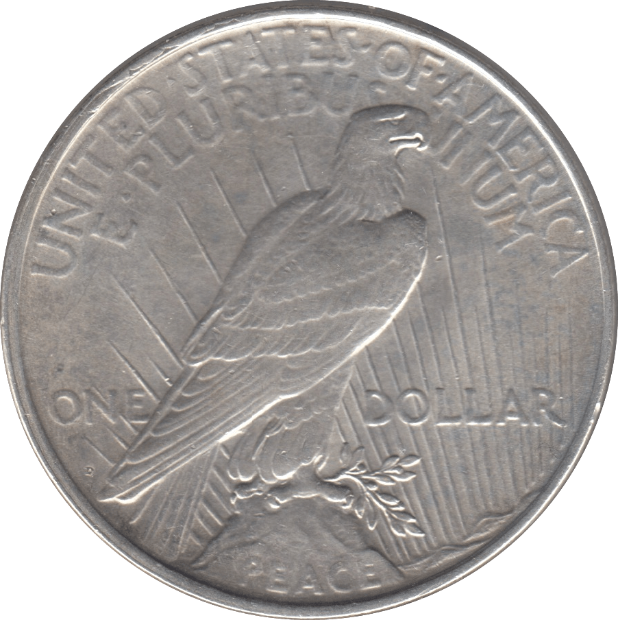 1922 SILVER PEACE DOLLAR DENVER MINT - SILVER WORLD COINS - Cambridgeshire Coins