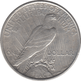 1922 SILVER PEACE DOLLAR DENVER MINT - SILVER WORLD COINS - Cambridgeshire Coins