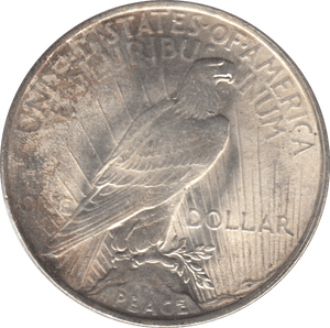 1922 SILVER PEACE DOLLAR PHILADELPHIA MINT 2 - SILVER WORLD COINS - Cambridgeshire Coins