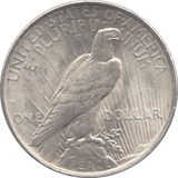 1922 SILVER PEACE DOLLAR PHILADELPHIA MINT - SILVER WORLD COINS - Cambridgeshire Coins