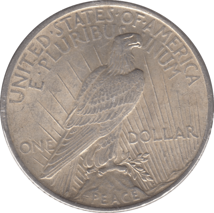 1922 SILVER PEACE DOLLAR PHILADELPHIA MINT - SILVER WORLD COINS - Cambridgeshire Coins