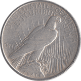 1922 SILVER PEACE DOLLAR USA DENVER MINT - SILVER WORLD COINS - Cambridgeshire Coins