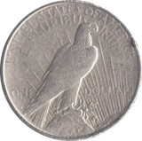 1922 SILVER PEACE DOLLAR USA DENVER MINT - SILVER WORLD COINS - Cambridgeshire Coins