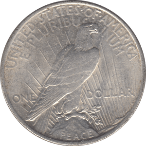 1922 SILVER PEACE DOLLAR USA PHILADELPHIA MINT - SILVER WORLD COINS - Cambridgeshire Coins