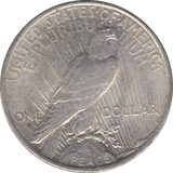 1922 SILVER PEACE DOLLAR USA PHILADELPHIA MINT - SILVER WORLD COINS - Cambridgeshire Coins