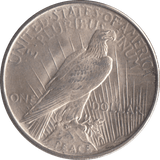 1922 SILVER PEACE DOLLAR USA PHILADELPHIA MINT - SILVER WORLD COINS - Cambridgeshire Coins