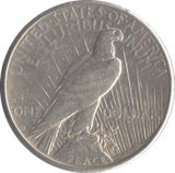 1922 SILVER PEACE DOLLAR USA SAN FRANCISCO MINT - SILVER WORLD COINS - Cambridgeshire Coins