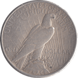 1922 SILVER PEACE DOLLAR USA SAN FRANCISCO MINT - SILVER WORLD COINS - Cambridgeshire Coins