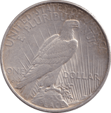 1922 SILVER PEACE DOLLAR USA - SILVER WORLD COINS - Cambridgeshire Coins