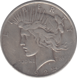 1922 SILVER PEACE DOLLAR USA - SILVER WORLD COINS - Cambridgeshire Coins