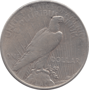 1922 SILVER PEACE DOLLAR USA - SILVER WORLD COINS - Cambridgeshire Coins