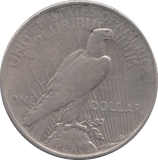1922 SILVER PEACE DOLLAR USA - SILVER WORLD COINS - Cambridgeshire Coins