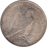 1922 SILVER PEACE DOLLAR USA - SILVER WORLD COINS - Cambridgeshire Coins