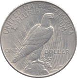 1922 SILVER PEACE DOLLAR USA - SILVER WORLD COINS - Cambridgeshire Coins
