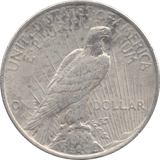 1922 SILVER PEACE ONE DOLLAR USA - SILVER WORLD COINS - Cambridgeshire Coins