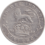 1922 SIXPENCE ( FINE ) - SIXPENCE - Cambridgeshire Coins