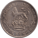 1922 SIXPENCE ( GF ) - SIXPENCE - Cambridgeshire Coins